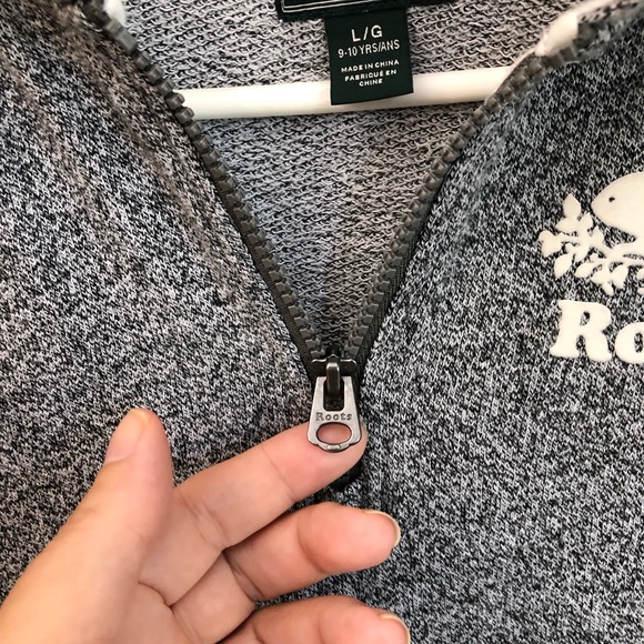 Roots salt and pepper hooded sweatshirt dress - Picture 11 of 12